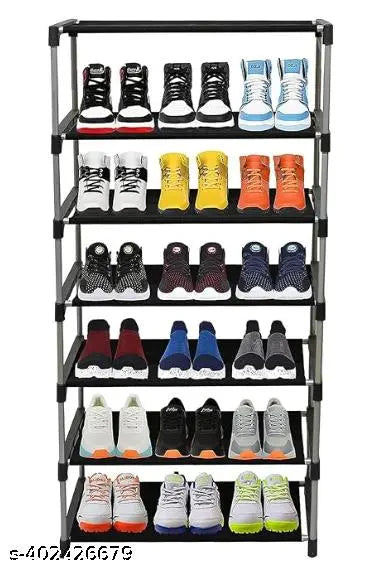 HIGH QUALITY PLASTIC SHOE RACK & MULTIPURPOSE RACK-6 LAYER