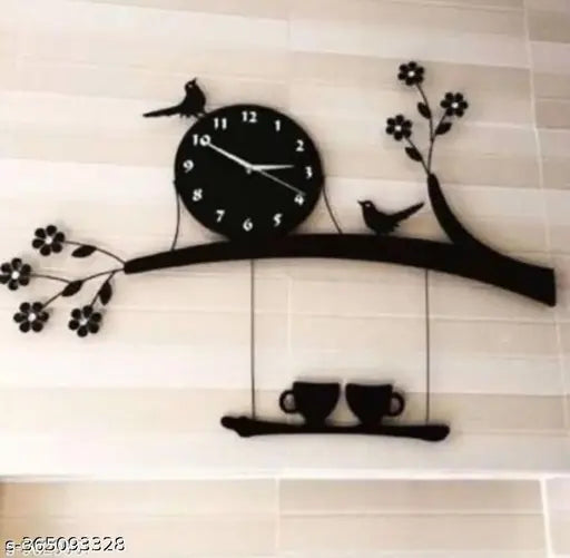 Tree clock flower clock