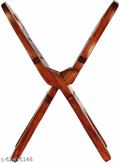 Online Quality Store book reading stand seesham Wooden Brown Rehal (Width (Open) = 16 cm : Height (Open) = 7 cm)