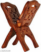 Online Quality Store book reading stand seesham Wooden Brown Rehal (Width (Open) = 16 cm : Height (Open) = 7 cm)