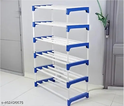 HIGH QUALITY PLASTIC SHOE RACK & MULTIPURPOSE RACK-6 LAYER
