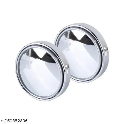 2 Pack Of 360 DEGREE BLIND SPOT ROUND WIDE ANGLE ADJUSTABLE CONVEX REAR VIEW MIRROR Side & Blind Spot Mirrors
